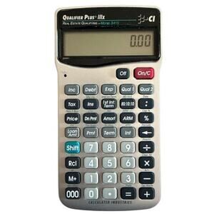 Calculated Industries Qualifier Plus IIIx Real Estate Calculator 3415
